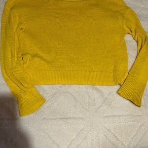 yellow banana republic sweater